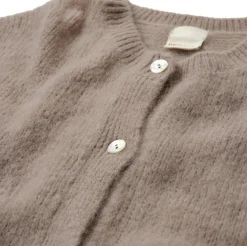 VIAMAJA Alpaca cardigan Depeche - Sand Hot