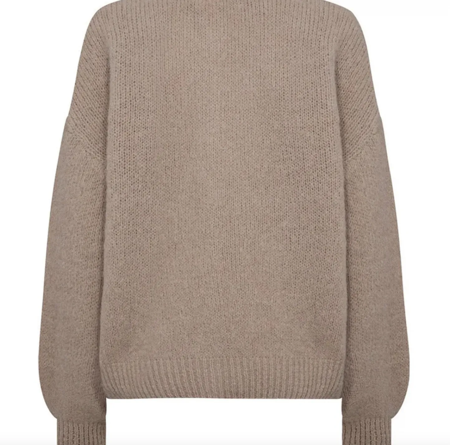 VIAMAJA Alpaca cardigan Depeche - Sand Hot