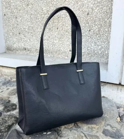 VIAMAJA Arbejdstaske / shopper - Black leather Sale