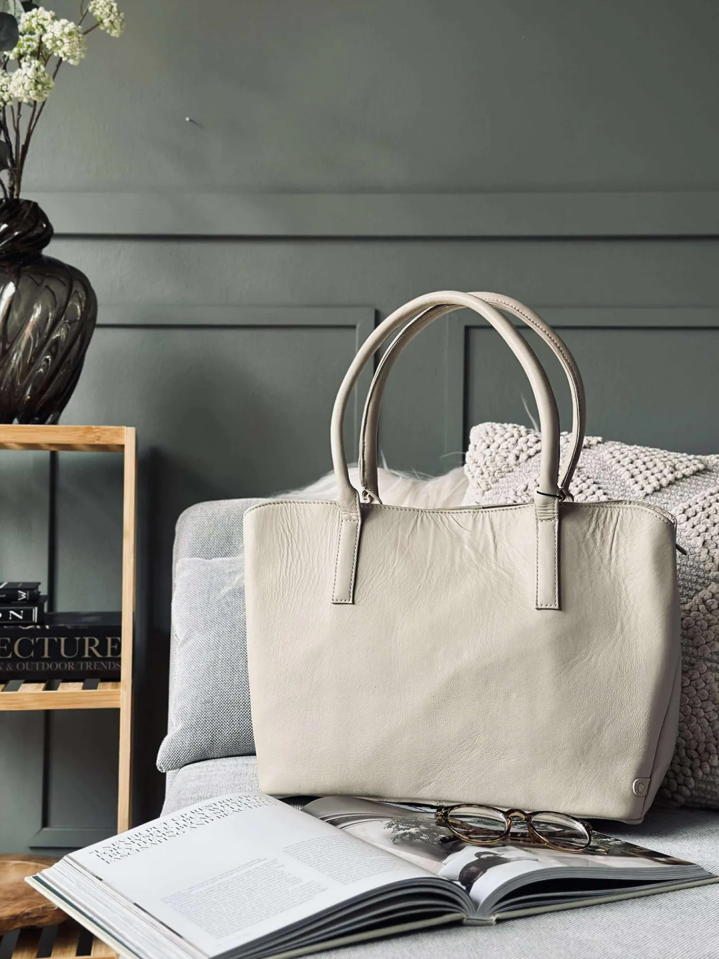 VIAMAJA Arbejdstaske / shopper – Soft sand