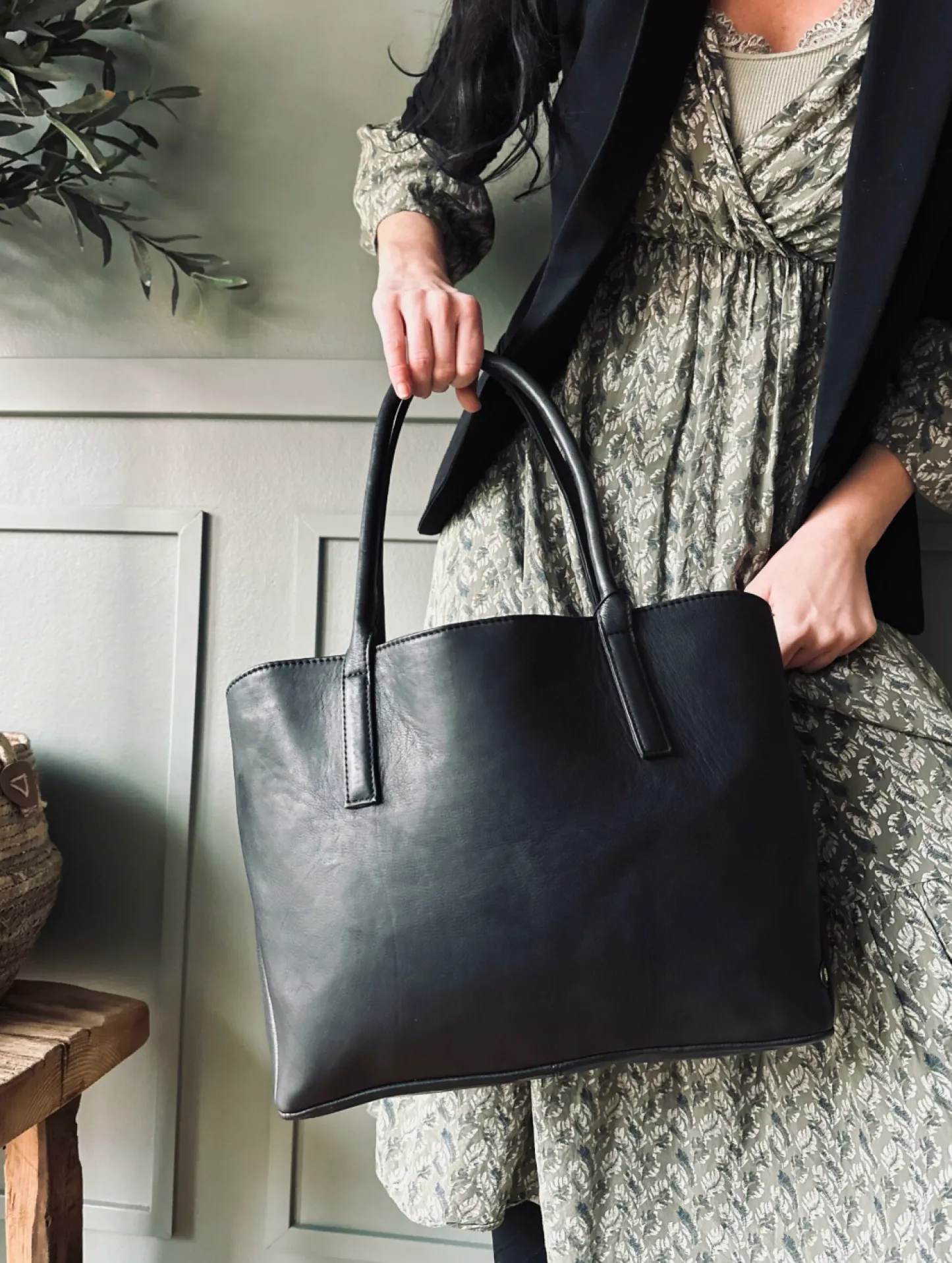 VIAMAJA Arbejdstaske / shopper – Soft leather Online