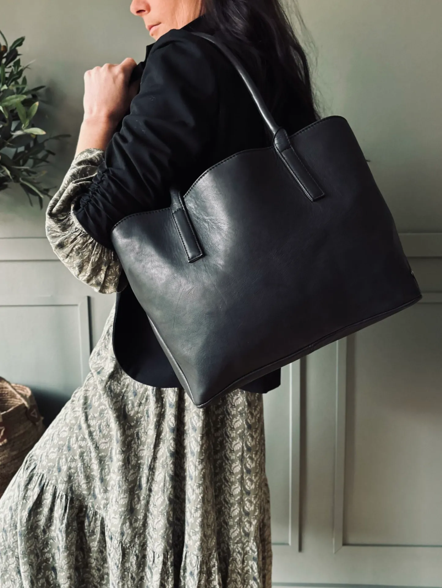 VIAMAJA Arbejdstaske / shopper – Soft leather Online