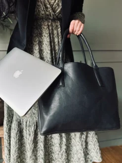 VIAMAJA Arbejdstaske / shopper – Soft leather Online