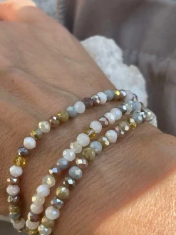 VIAMAJA Armbånd ANNA Nature - Sæt med 3 stk New