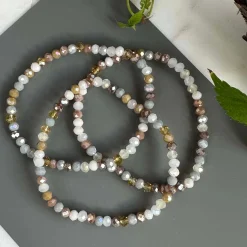 VIAMAJA Armbånd ANNA Nature - Sæt med 3 stk New