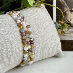 VIAMAJA Armbånd ANNA Nature - Sæt med 3 stk New