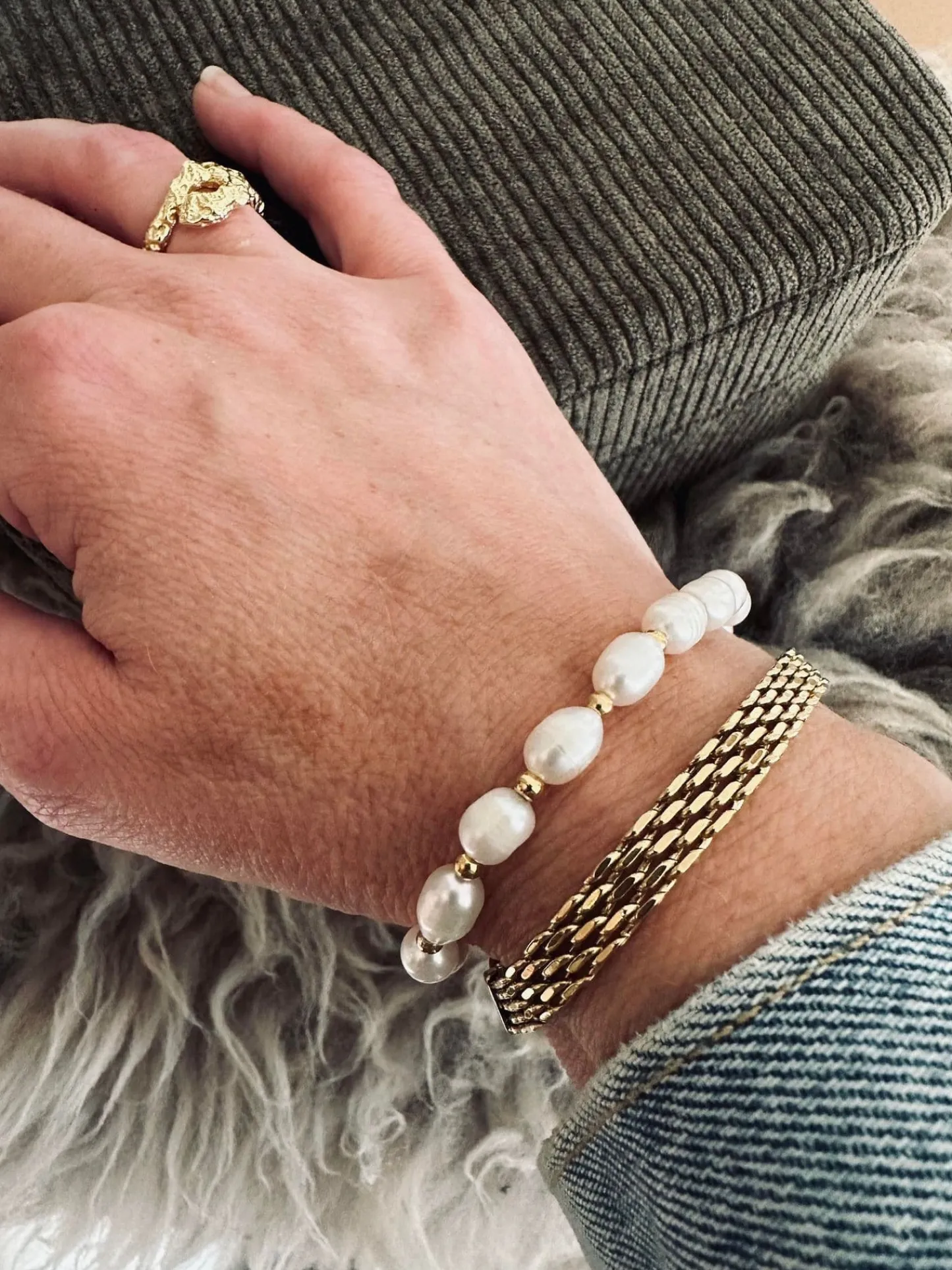VIAMAJA Armbånd Bianca - Vandfast Clearance
