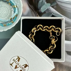 VIAMAJA Armbånd Caroline forgyldt New