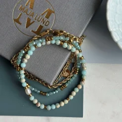 VIAMAJA Armbånd Erika - Sæt med 4 armbånd