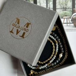 VIAMAJA Armbånd Erika Stone - Sæt med 4 armbånd Best