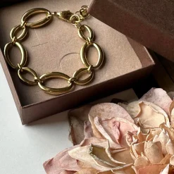 VIAMAJA Armbånd GIO - Vandfast - Forgyldt Discount