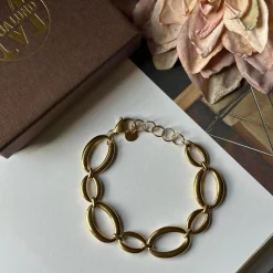 VIAMAJA Armbånd GIO - Vandfast - Forgyldt Discount