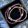 VIAMAJA Armbånd GISELE Grape – Sæt med 3 stk Sale