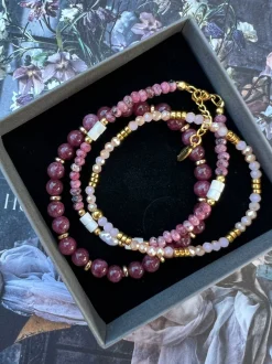 VIAMAJA Armbånd GISELE Grape – Sæt med 3 stk Sale