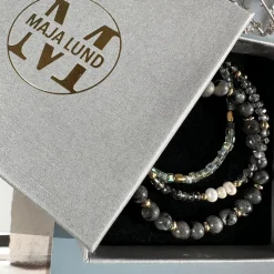 VIAMAJA Armbånd GISELE grey – Sæt med 3 stk New