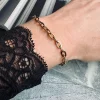 VIAMAJA Armbånd Jayda 18K forgyldt - Vandfast Online