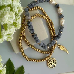 VIAMAJA Armbånd Juliane - Blue mix New