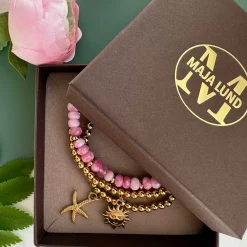 VIAMAJA Armbånd Juliane - Bubblegum Clearance