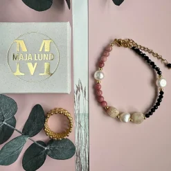 VIAMAJA Armbånd Kimmie m. Ferskvandsperler