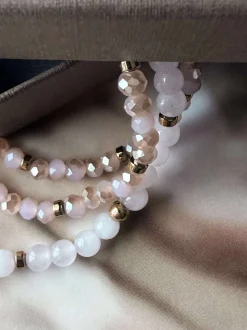VIAMAJA Armbånd Leah Soft Rose – Sæt med 3 stk Best