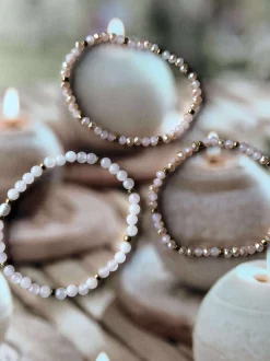 VIAMAJA Armbånd Leah Soft Rose – Sæt med 3 stk Best