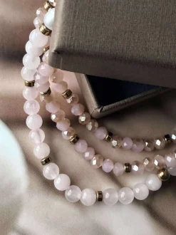 VIAMAJA Armbånd Leah Soft Rose – Sæt med 3 stk Best