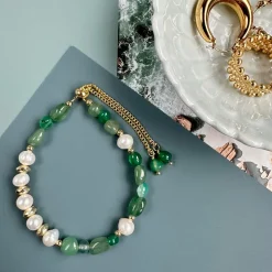 VIAMAJA Armbånd Lianne m. Ferskvandsperler