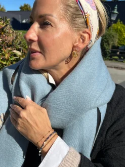 VIAMAJA Armbånd Lilja sæt med 3 stk - Ægte ferskvandsperler Clearance