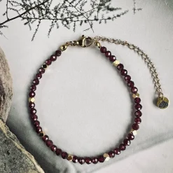 VIAMAJA Armbånd Liv Garnet Sale