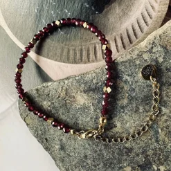 VIAMAJA Armbånd Liv Garnet Sale
