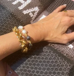 VIAMAJA Armbånd Lærke ferskvandsperler Outlet