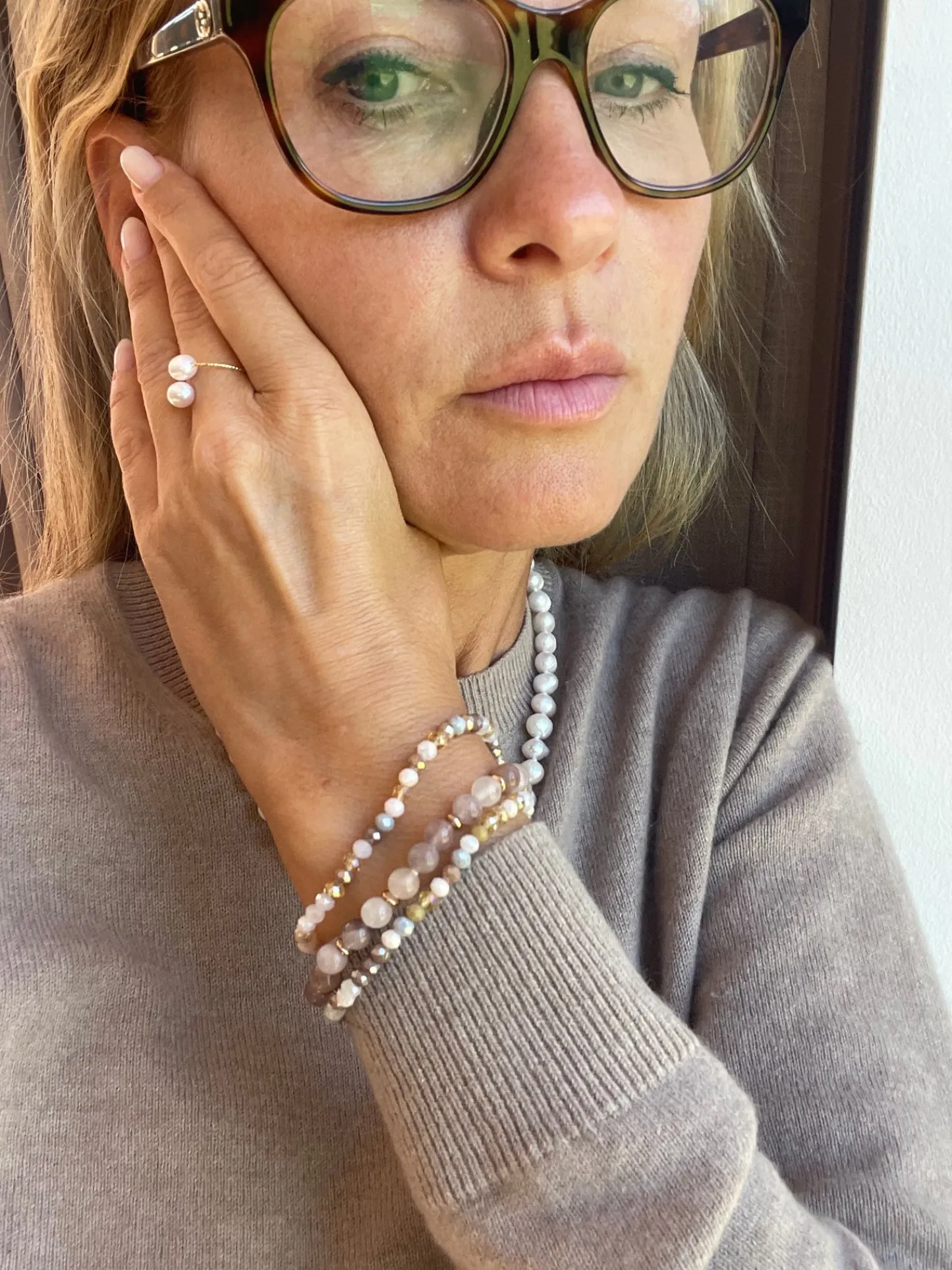 VIAMAJA Armbånd Luna Blush Mix – Sæt med 3 stk Online