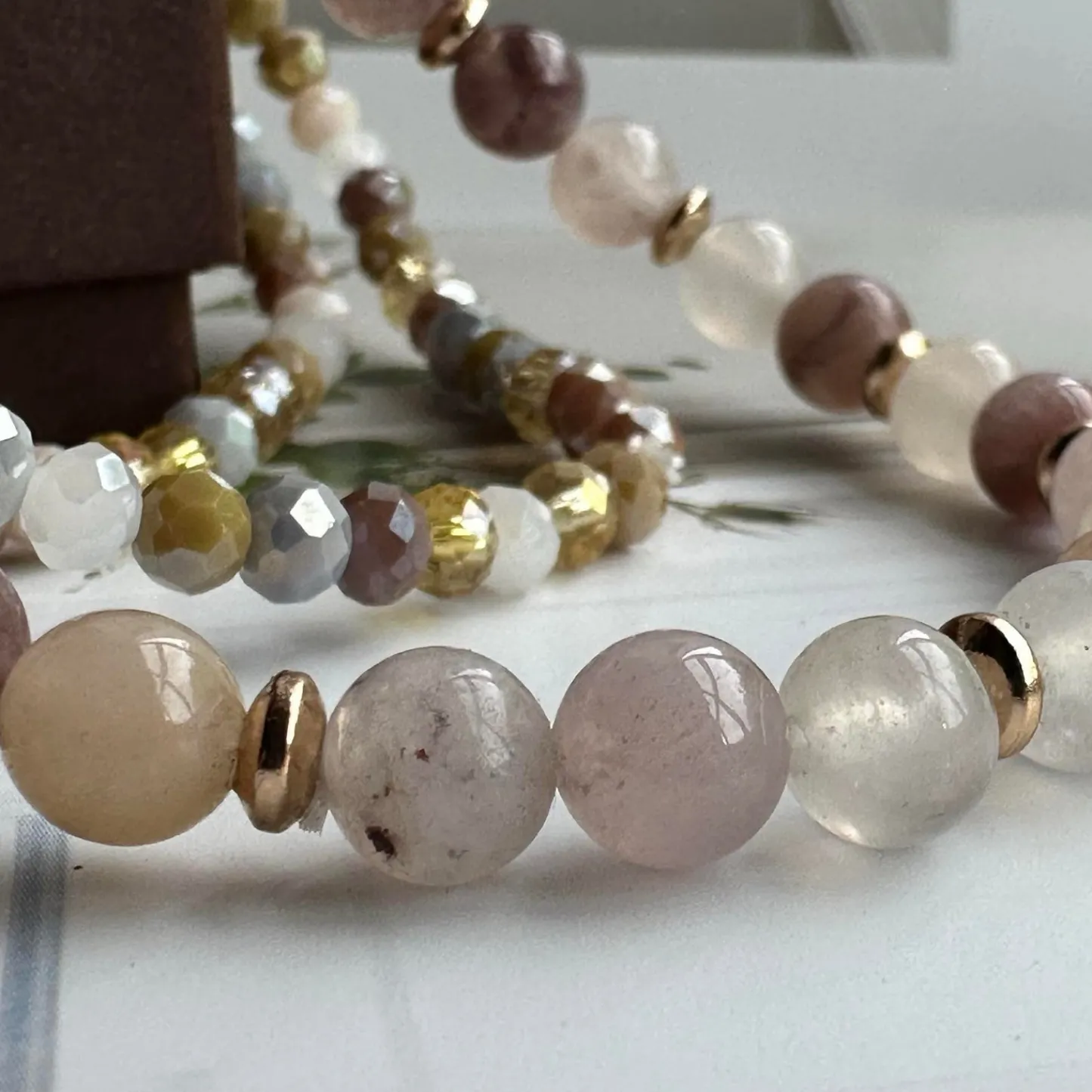 VIAMAJA Armbånd Luna Blush Mix – Sæt med 3 stk Online