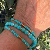 VIAMAJA Armbånd Luna Turkis – Sæt med 3 stk