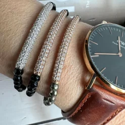 VIAMAJA Armbånd Maja PYRIT m. forgyldt sterling silver Discount