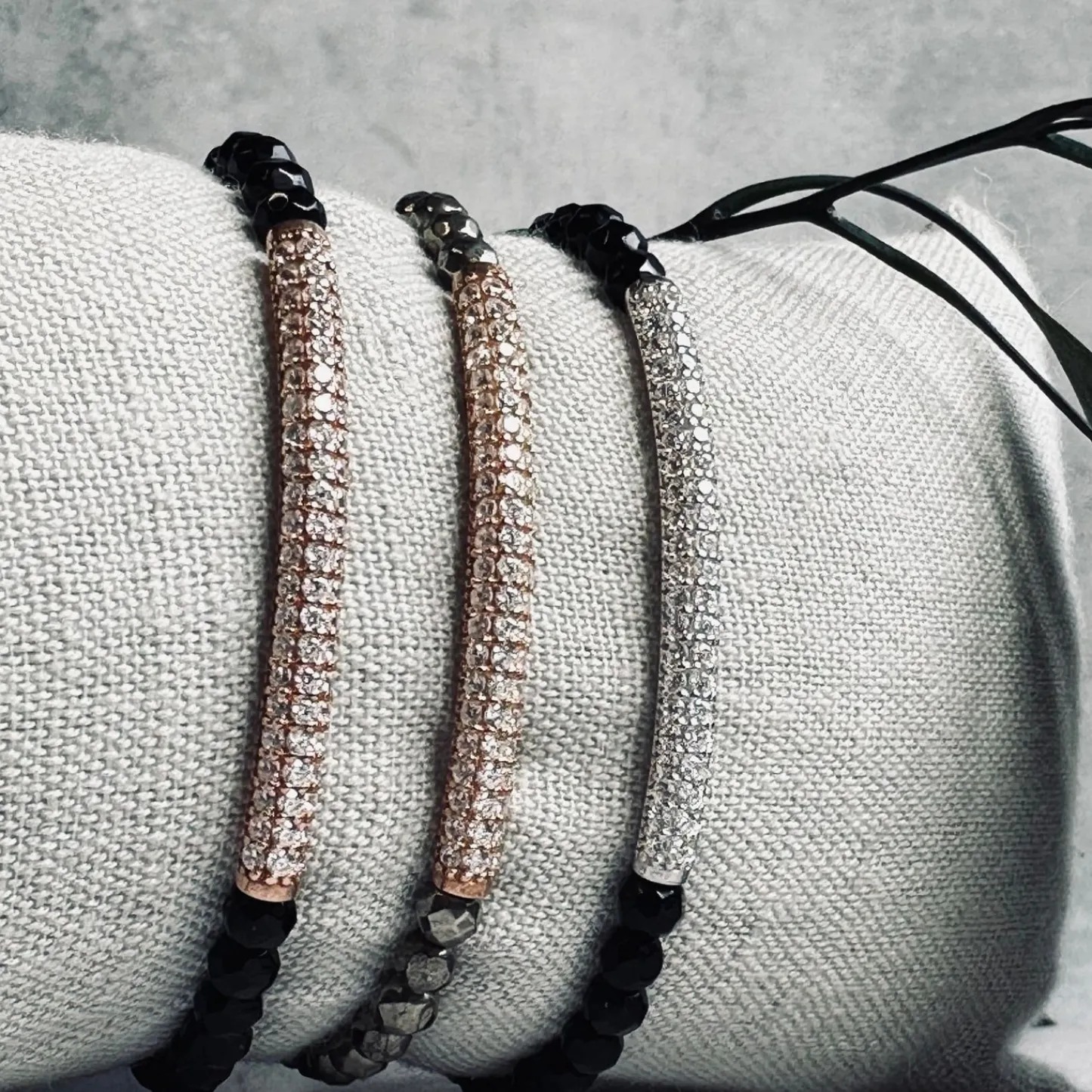 VIAMAJA Armbånd Maja PYRIT m. forgyldt sterling silver Discount
