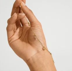 VIAMAJA Armbånd med vedhæng - forgyldt Clearance