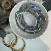 VIAMAJA Armbånd Merle – Blue mix 1.Stk Discount