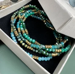 VIAMAJA Armbånd Merle – green mix 1.Stk Online
