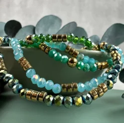 VIAMAJA Armbånd Merle – green mix 1.Stk Online