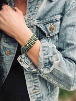 VIAMAJA Armbånd Merle – green mix 1.Stk Online