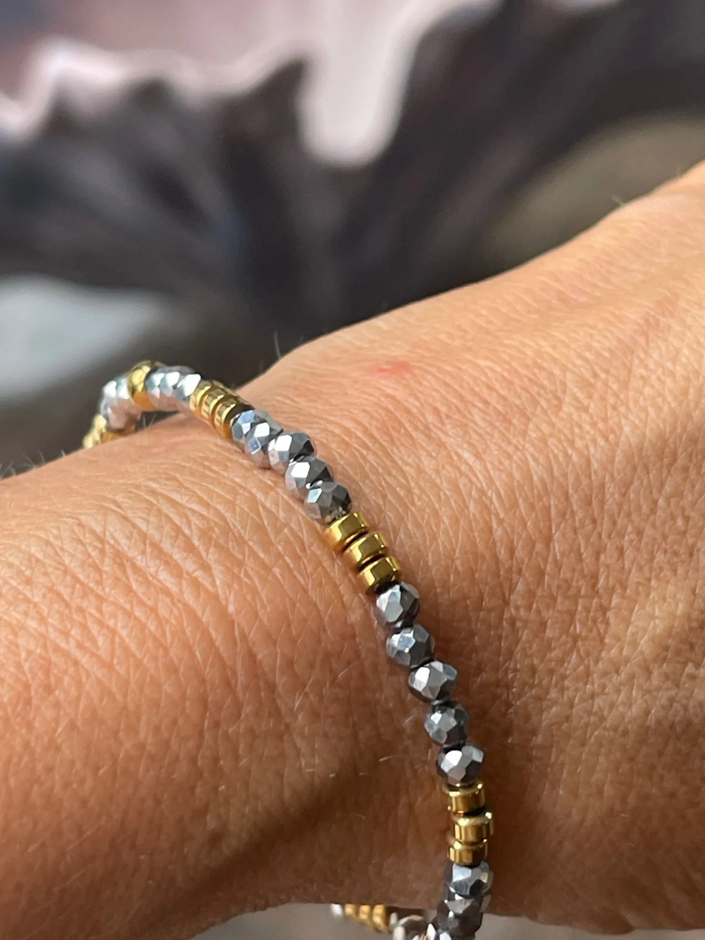 VIAMAJA Armbånd Merle – Sølvfarvet/Gylden 1.Stk Best