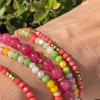 VIAMAJA Armbånd Michelle - Summer mix Hot