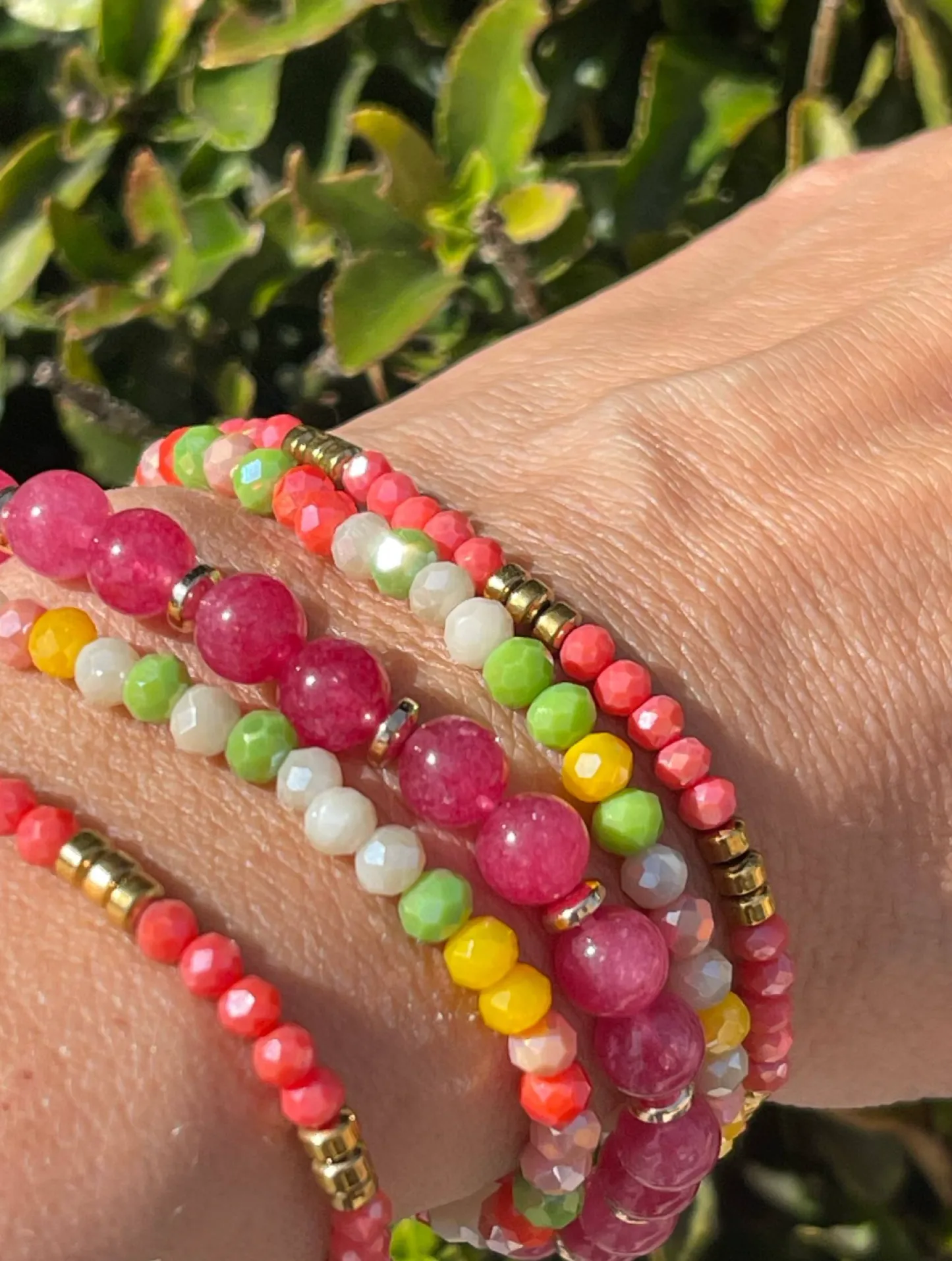 VIAMAJA Armbånd Michelle - Summer mix Hot