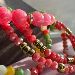VIAMAJA Armbånd Michelle - Summer mix Hot