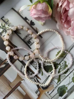 VIAMAJA Armbånd MICHELLE Soft Rose / Mix - 5 stk Best