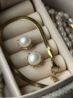 VIAMAJA Armbånd Mira - guldbelagt Online
