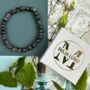 VIAMAJA Armbånd Mollie – Black stone Clearance