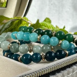 VIAMAJA Armbånd Mollie – Green mix Best