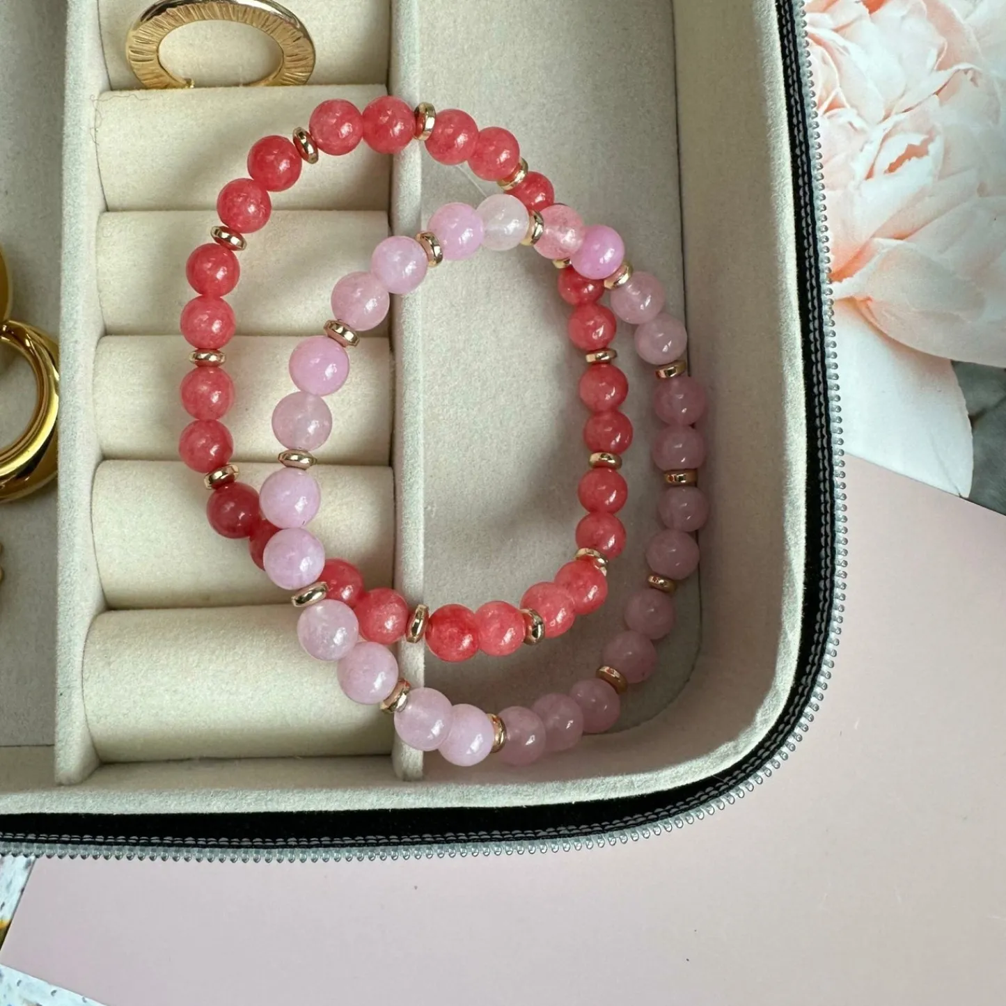 VIAMAJA Armbånd Mollie – Rose mix